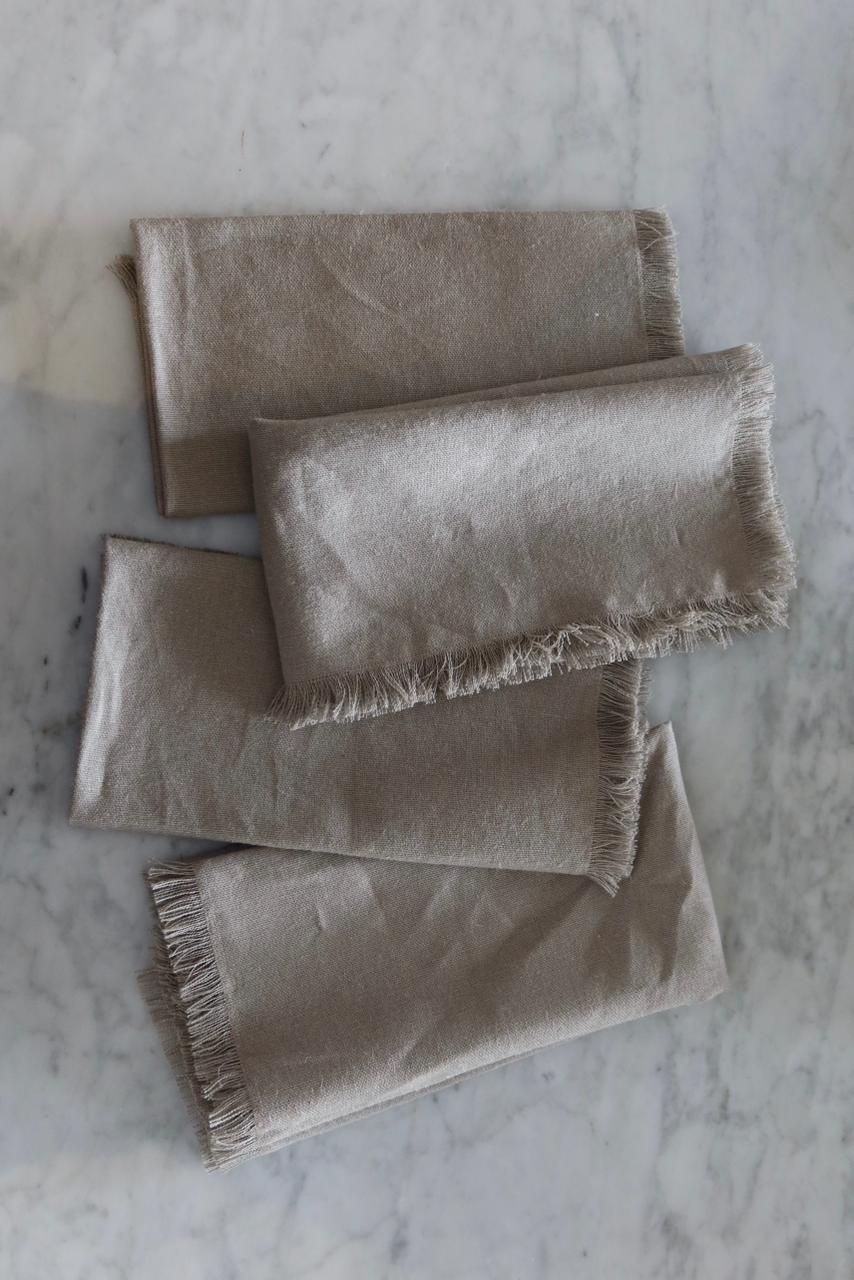 Servilletas Lino Topo