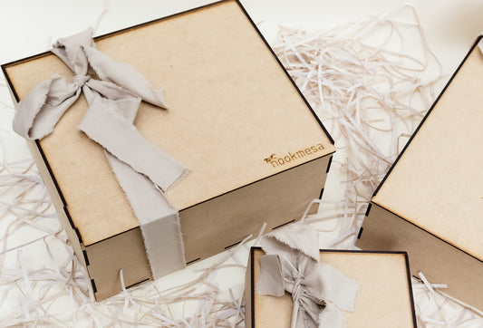 Empaque Caja de Madera Grande