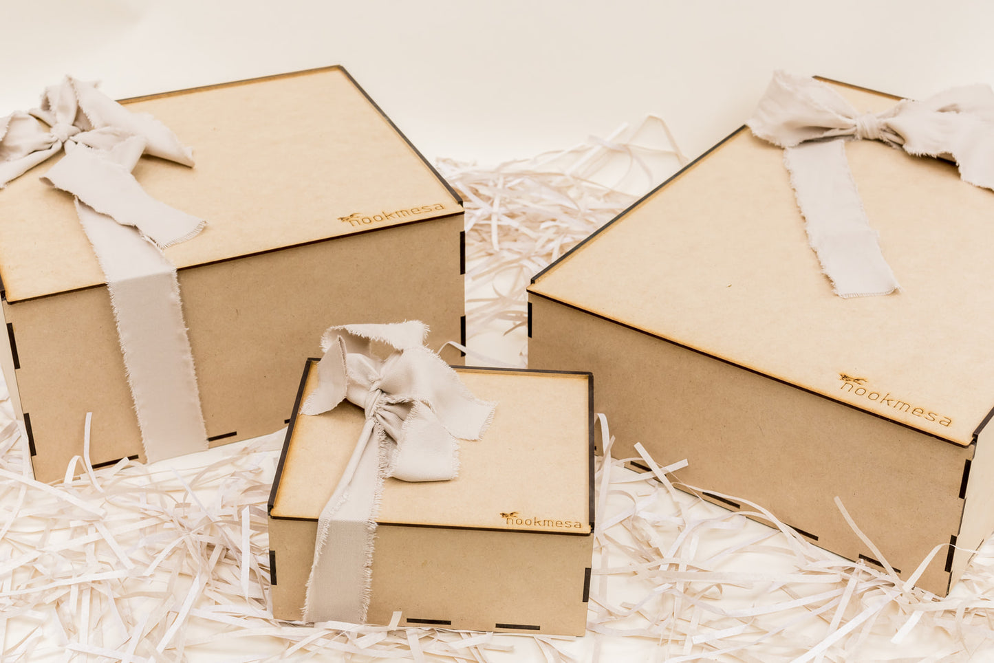 Empaque Caja de Madera Grande