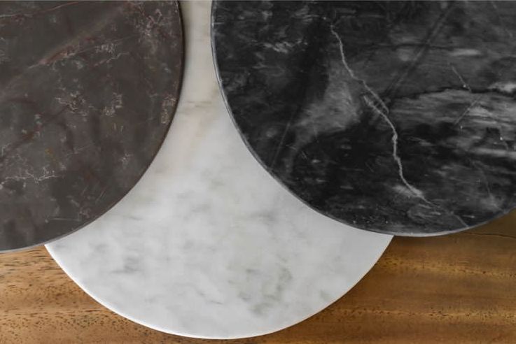 Plato Base Mármol