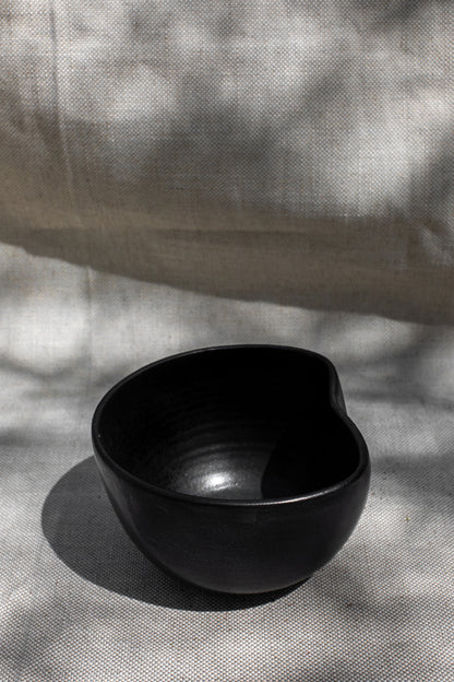 Vajilla cerámica negro