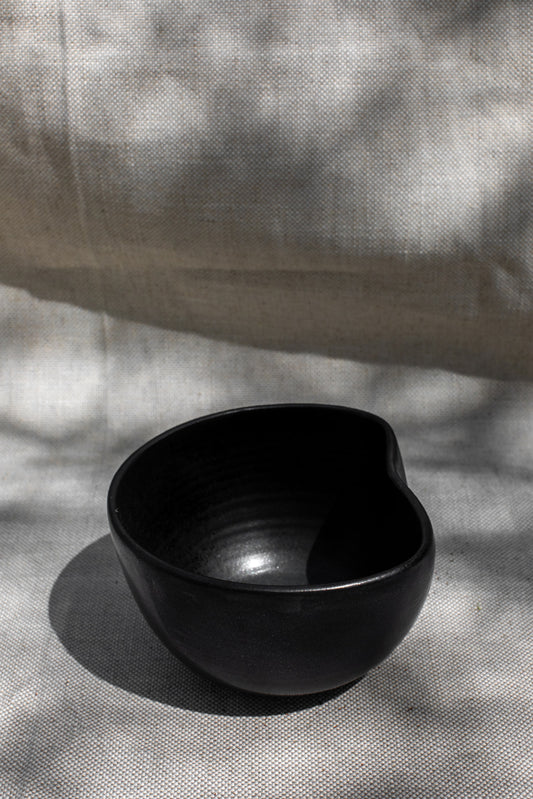 Vajilla cerámica negro