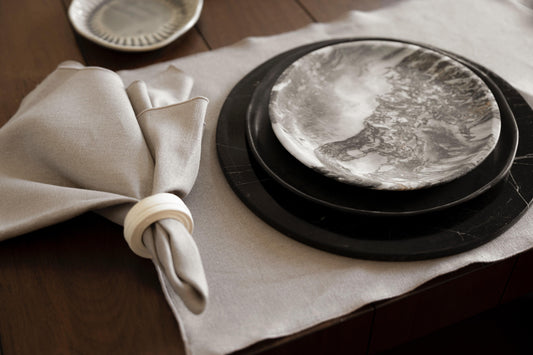 Set de 4 servilletero cerámica