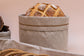 Paneras de lino Beige claro español - Colección Festón
