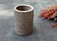 Vaso grande / Vaso chico - Mármol Gris Santo Tomás