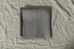 Servilletas / Individuales Gris palmeado de lino sueco - Colección Deshilada