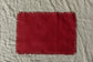 Servilletas / Individuales Rojo de lino español - Colección Deshilada