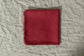 Servilletas / Individuales Rojo de lino español - Colección Deshilada