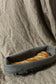 Paneras de lino Gris azulado español - Colección Deshilado
