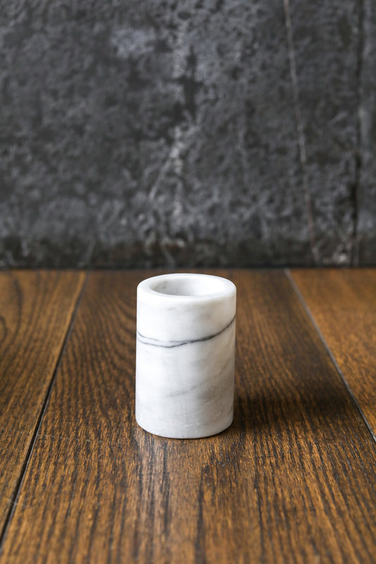 Vaso grande / Vaso chico - Mármol Blanco Bego
