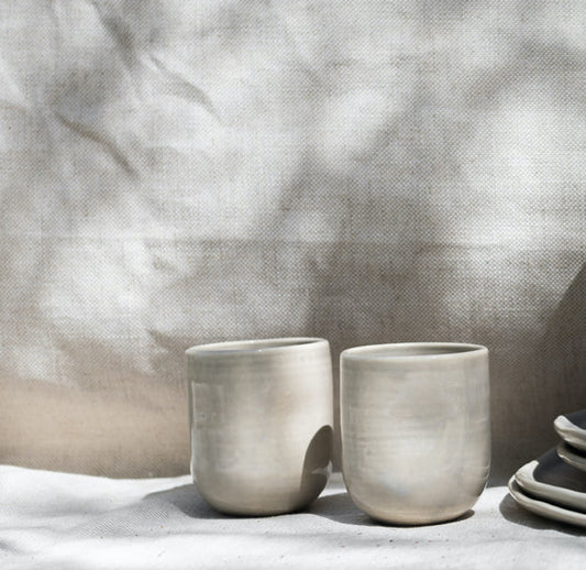 Vaso - Cerámica Gris