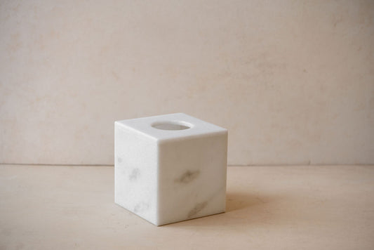 Kleenera Cuadrada - Mármol Blanco Perla