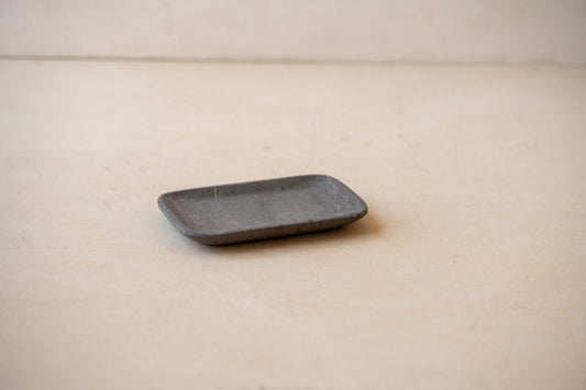 Jabonera rectangular - Mármol Gris Santo Tomás
